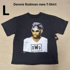 90s ロッドマン nWo Tシャツ XL 黒 トゥデイズトレンドズ フェード 