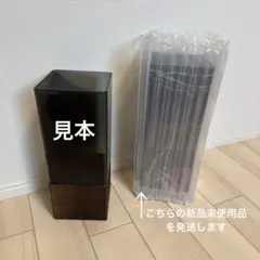 新品未使用　割れない花瓶　プラスチック　フラワーベース　ブラックのサムネイル