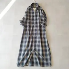 新品タグ付き✨️ オンブレーロングシャツワンピース BARNYARDSTORM