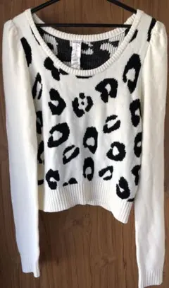 値下げ　MURUA ヒョウ柄ニット