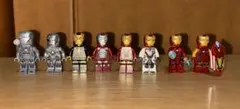 レゴ正規品　アイアンマン ミニフィグ　8体セット