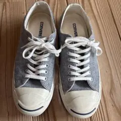 希少　CONVERSE ジャックパーセル　ウール素材　グレー