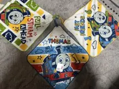 ループタオル トーマス お手ふきタオル 保育園準備 ループ付タオル