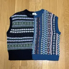 beams ニット ベストのサムネイル