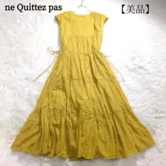 ら*く様 美品✨ヌキテパ コットンボイル ノースリーブシャーリングワンピース イ