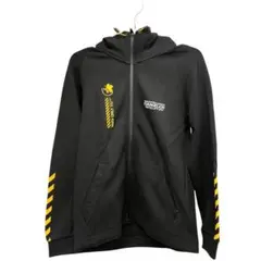 GU エヴァンゲリオン ダブルウェイス フルジップパーカー S 黒