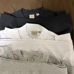 Goodwear グレー ネイビーホワイトトレーナー XLのサムネイル