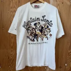 Captain Santa Tシャツ ホワイト両面プリントM日本製ヴィンテージのサムネイル