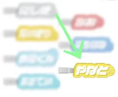 ヘアクリップ　STPR すにすて やなとくん