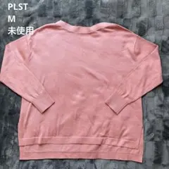 未使用 プラステ PLST スーピマコットン ボートネックニット M タグ付き