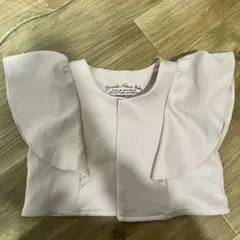 フリル付きピンクカーディガン 120cm