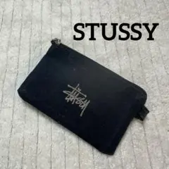 【即完売】STUSSY コインケース　canvas coin pouch 刺繍