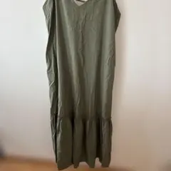ローリーズファーム☆裾フリルノースリーブワンピース