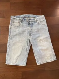 Levi's 501 ショートパンツ W30 ライトブルー