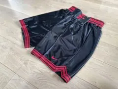 新品タグ付き NIKE ナイキ バスケットボール パンツ バスパン 黒×赤 XL