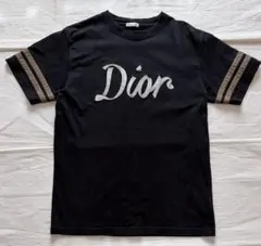 希少 Christian Dior トロッター柄 Tシャツ ガリアーノ期 ブルー