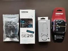 Shure SE215 SE （交換ケーブル、イヤーピースなど）セット Shure SE215 SE （交換ケーブル、イヤーピースなど）セット - メルカリ