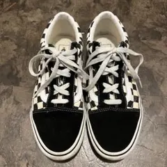【週末セール】VANS OLD SKOOL チェッカーボード 25.5cm