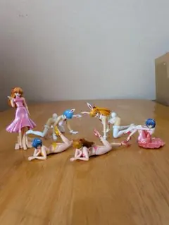 エヴァンゲリオン　セクシーフィギュア ６体セット