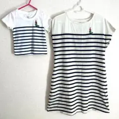 親子コーデ⭐︎はらぺこあおむし 90 ワンピース グラニフ
