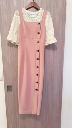 DEICY サイドボタンサロペタイトスカートのサムネイル