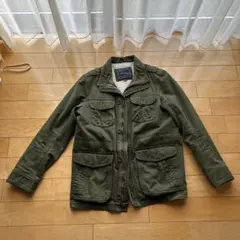 TOMMY HILFIGER ミリタリージャケット オリーブグリーン
