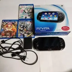 SONY PS Vita PCH-1100 本体 16GB ソフト3本付き