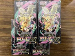 ポケモンカード MEGAドリームex シュリンク付 4BOX