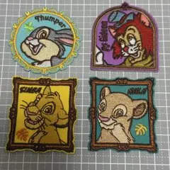 ディズニー　刺繍シール　まとめ売り セリア
