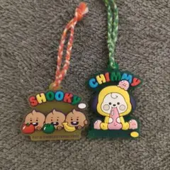 BT21 グミ ラバーマスコット ラバーストラップ チミー シューキー