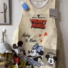【新品タグ付き】ミッキーエプロン