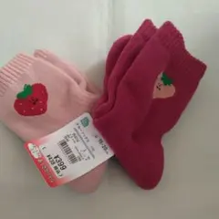 西松屋　キッズあたたか靴下 15-20cm 2足セット