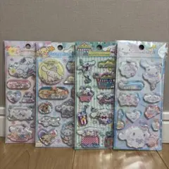 ウォーターシール 4枚 まとめ シナモン サンリオ 正規品 水シール