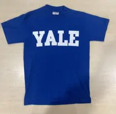 JERZEES YALE プリントTシャツ ブルー キッズMサイズ