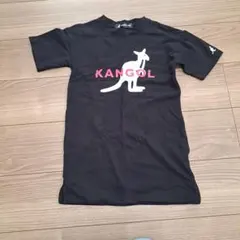 KANGOL キッズ Tシャツ ワンピース 105㎝ 黒