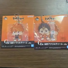 ハイキュー!! アクリルチャーム 2個セット