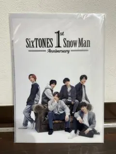 SixTONES SnowMan 1st anniversary クリアファイル