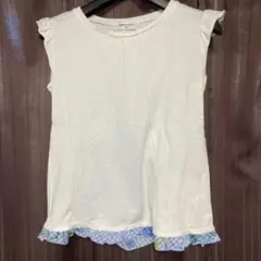 COMME CA FILLE 半袖Tシャツ 130A ホワイトのサムネイル