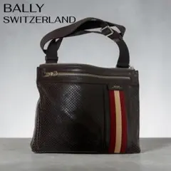 BALLY メンズ レザー メッセンジャー トレインスポッティング 仕事 小物
