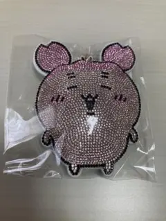 【カニちゃん】ちいかわ ラインストーンキーホルダー2 カニちゃん 古本屋