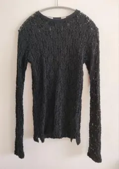 YOUNG & OLSEN アダムエロペ別注 レースロングスリーブカットソー