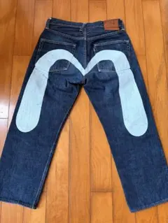 EVISU 塩谷ブラザーズ　ビッグカモメ　34 evisuエビスデニム ビッグカモメ W34 塩谷ブラザーズ - メルカリ