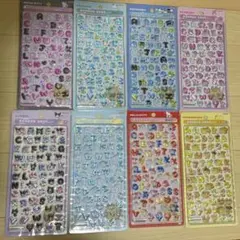 正規品 ボンボンドロップシール 文字 サンリオ 8種 コンプリートセット