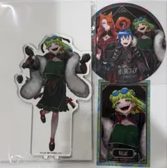 ウァラク・クララ アクスタ 特典 箔押しカード アニカフェ if魔フィア