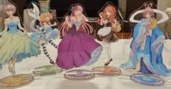 【未開封】五等分の花嫁 ローソン 童話 アクリルスタンド 5種まとめ