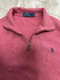 POLO ハーフジップトレーナー