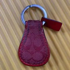 コーチ　シグネチャー　キーリング