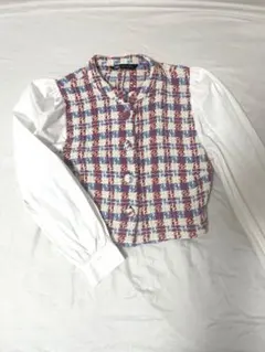 ZARA ショート丈 トップス