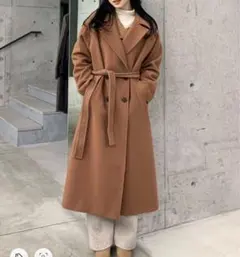 URBAN RESEARCH スーパー140 ベルテッドチェスターコート