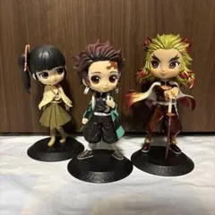 鬼滅の刃　竈門炭治郎　栗花落カナヲ　煉獄杏寿郎　フィギュア　Qposket